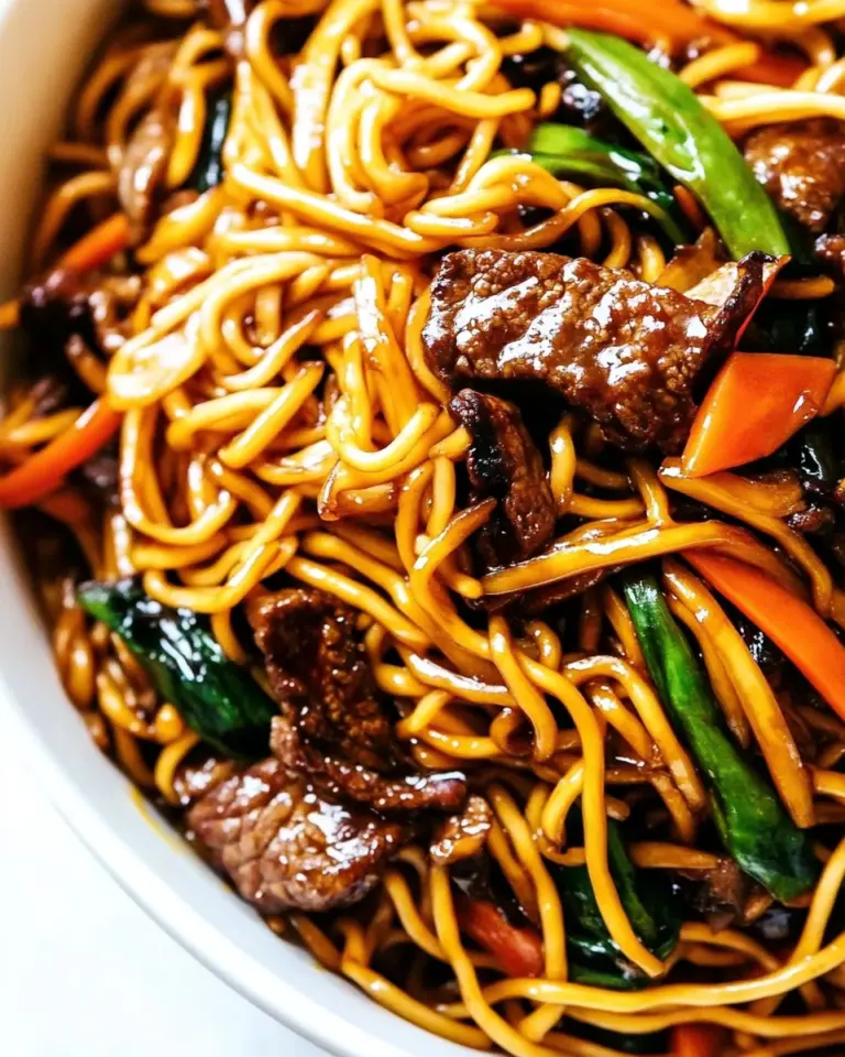 Homemade Beef Chow Mein recipe photo