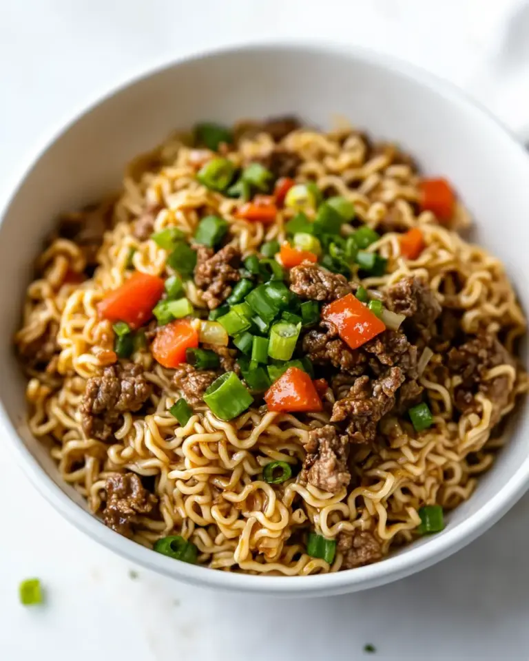 Delicious Beef Ramen Noodles (Stir Fry) recipe photo