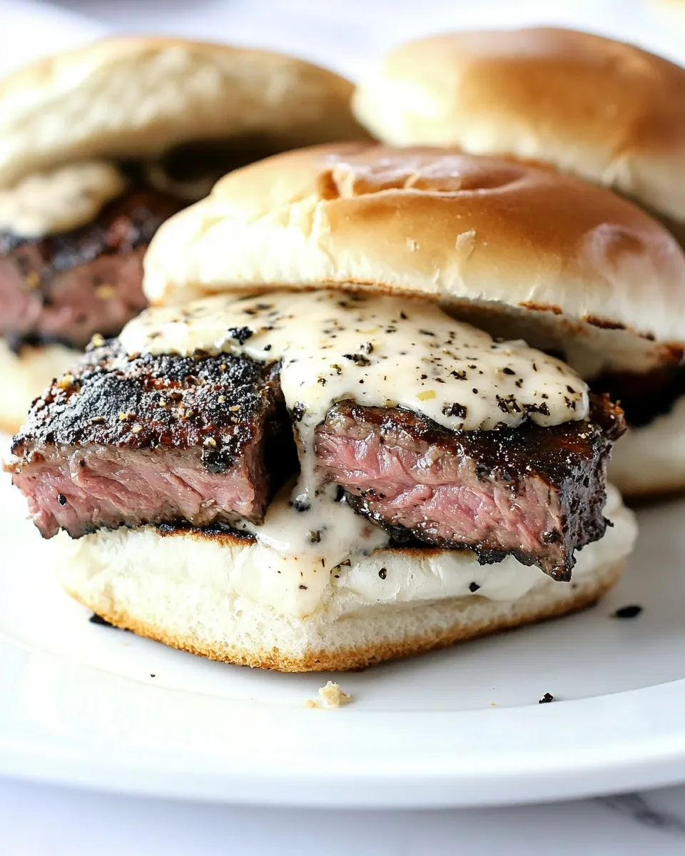 Classic Beef Tenderloin Sliders Recipe image