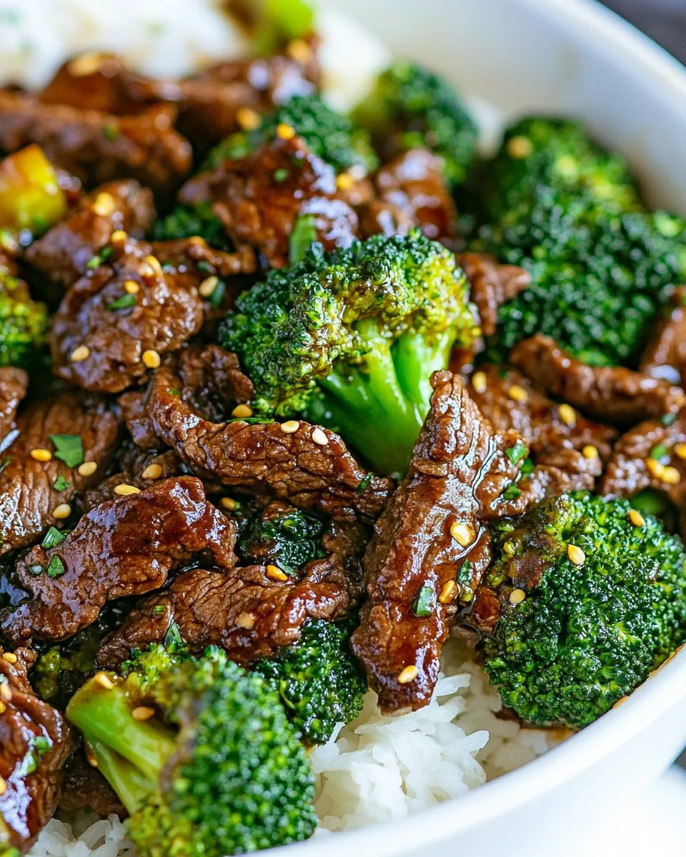Homemade Beef and Broccoli recipe photo