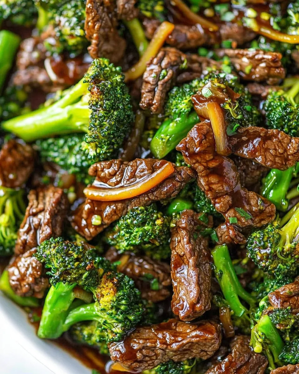 Easy Beef and Broccoli food shot