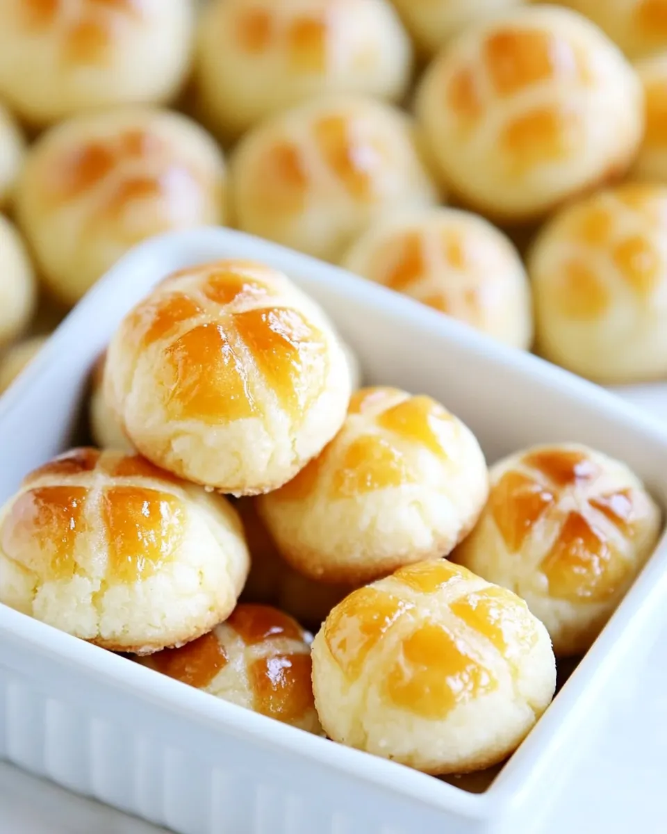 Delicious Best-Ever Pineapple Cookies (Pineapple Tarts) plate image
