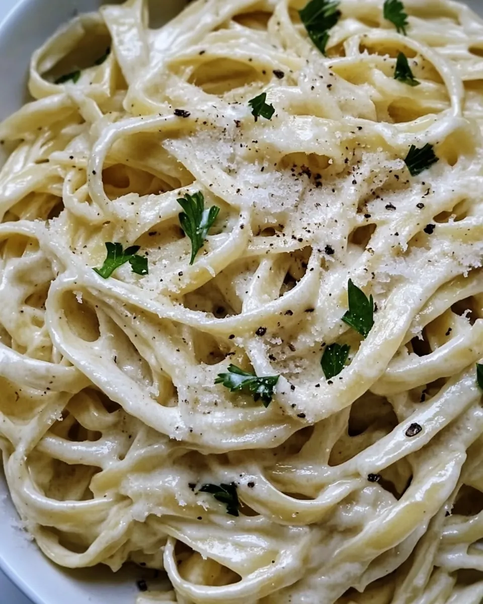Easy Best Homemade Alfredo Sauce Recipe recipe image