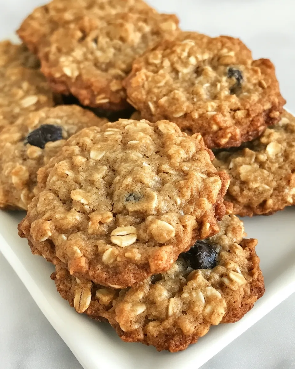 Easy Best Oatmeal Cookie Recipe recipe image