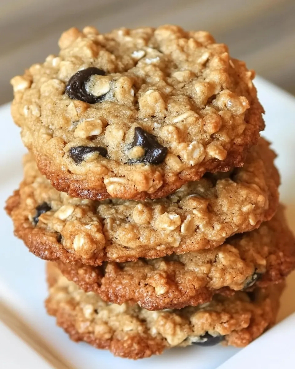 Delicious Best Oatmeal Cookie Recipe food shot