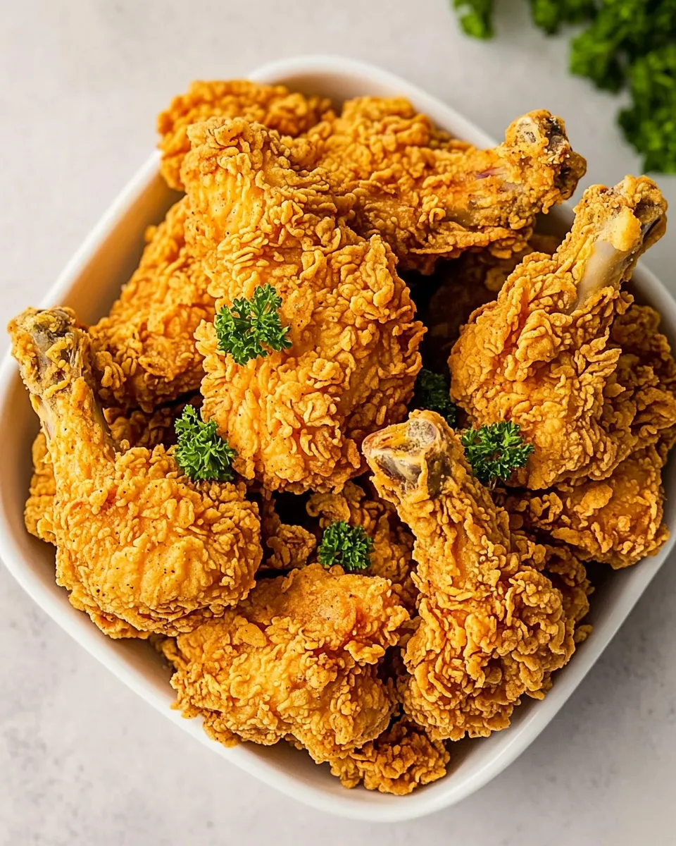 Delicious Best Way to Freeze Fried Chicken (Easy Freezing) food shot