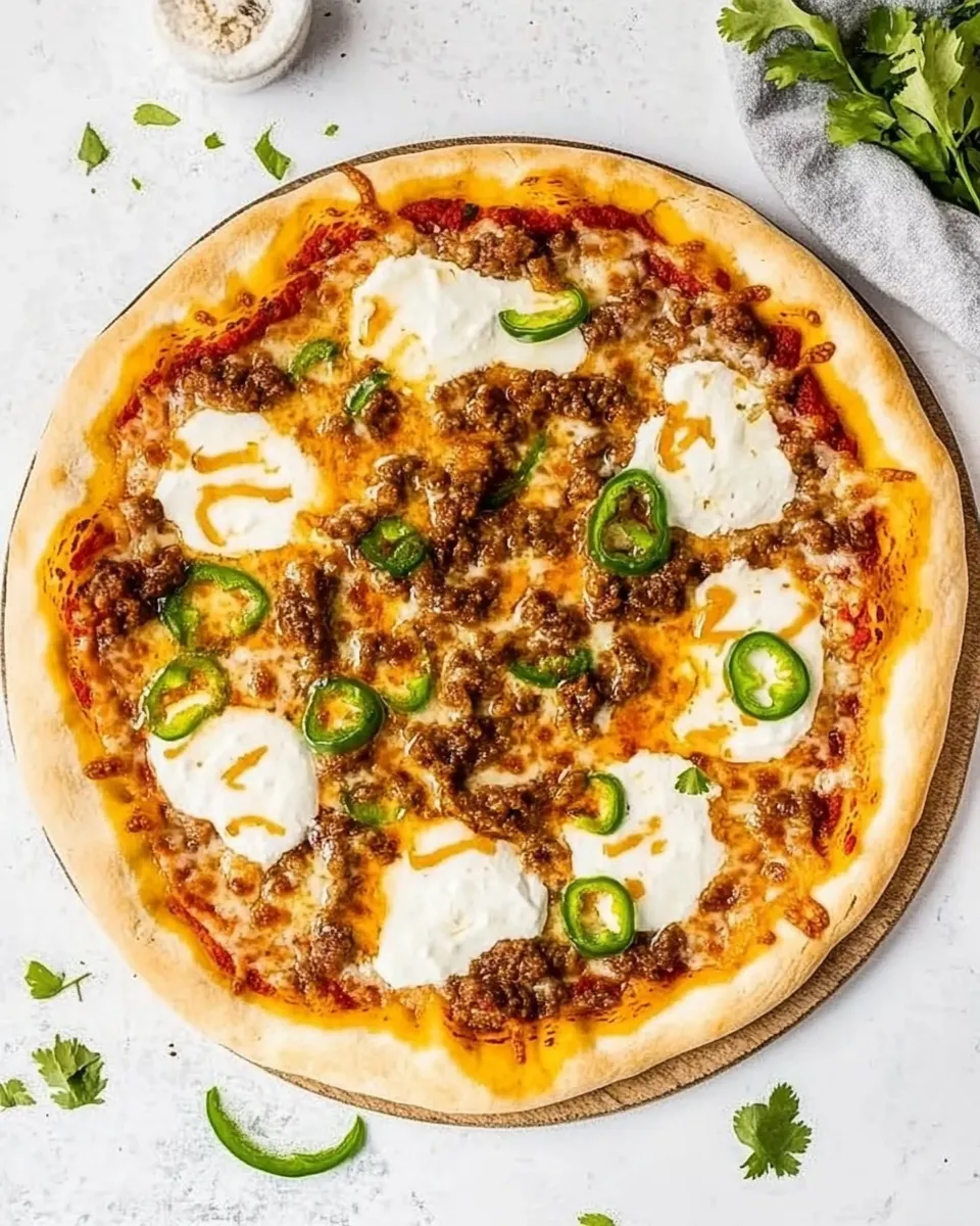 Classic Birria Pizza image