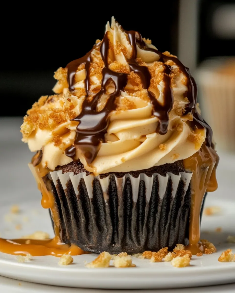 Homemade Biscoff Cupcakes recipe photo