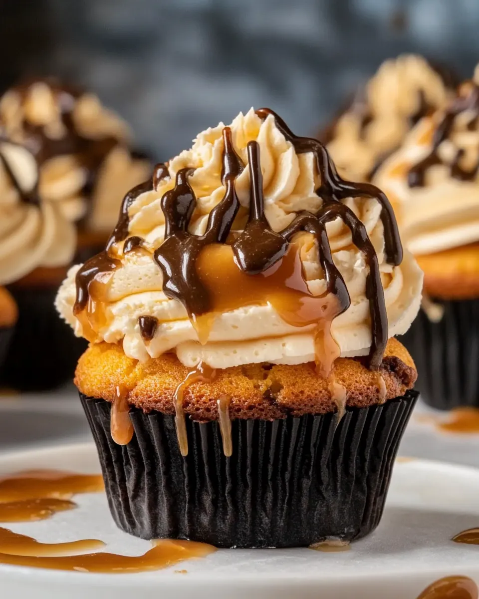 Delicious Biscoff Cupcakes plate image