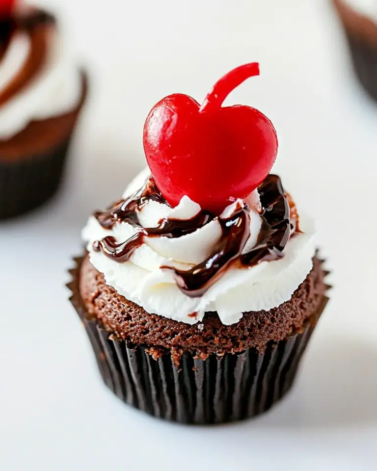 Homemade Black Forest Mini Cheesecakes recipe photo
