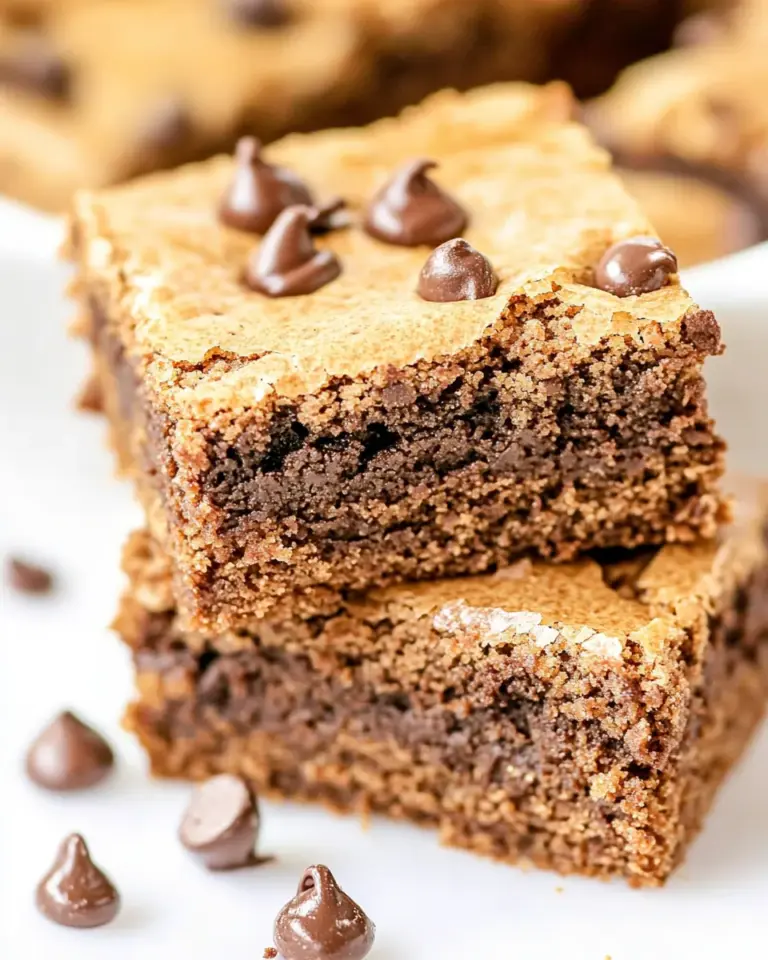 Homemade Blonde Brownies photo