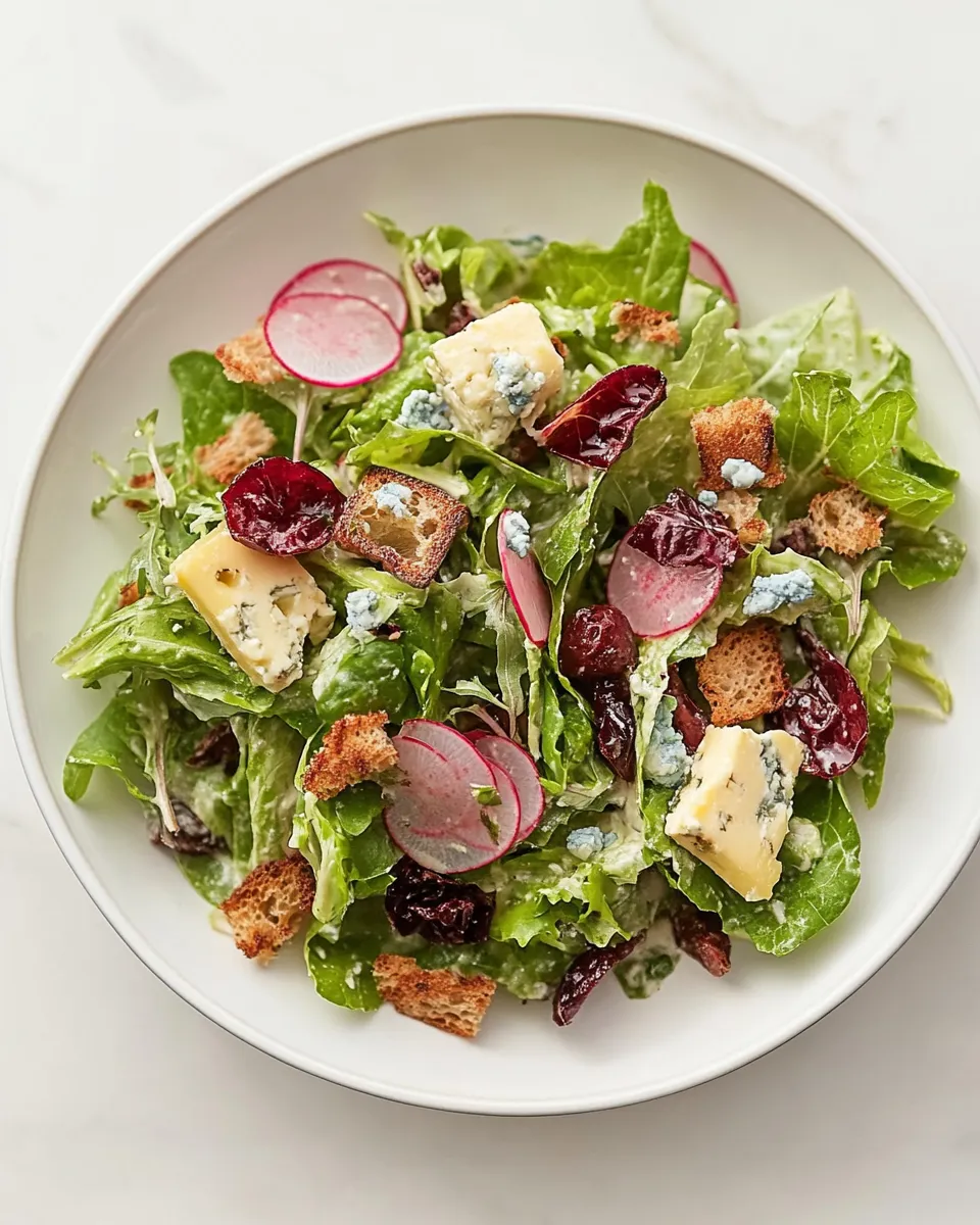 Delicious Blue Cheese Salad image