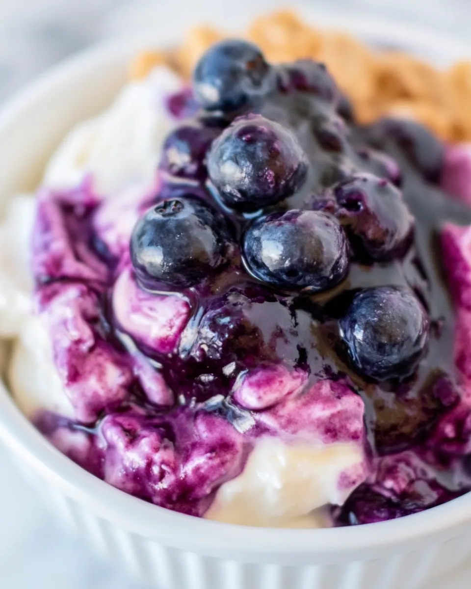 Classic Blueberry Cheesecake Dip recipe image