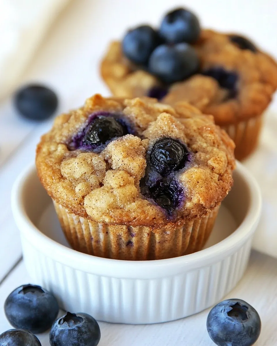 Delicious Blueberry Cinnamon Muffins dish photo