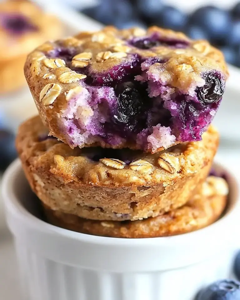 Homemade Blueberry Walnut Oatmeal Muffin Tops recipe photo