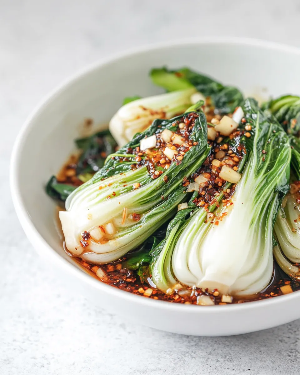 Easy Bok Choy with Garlic Sauce Recipe recipe image