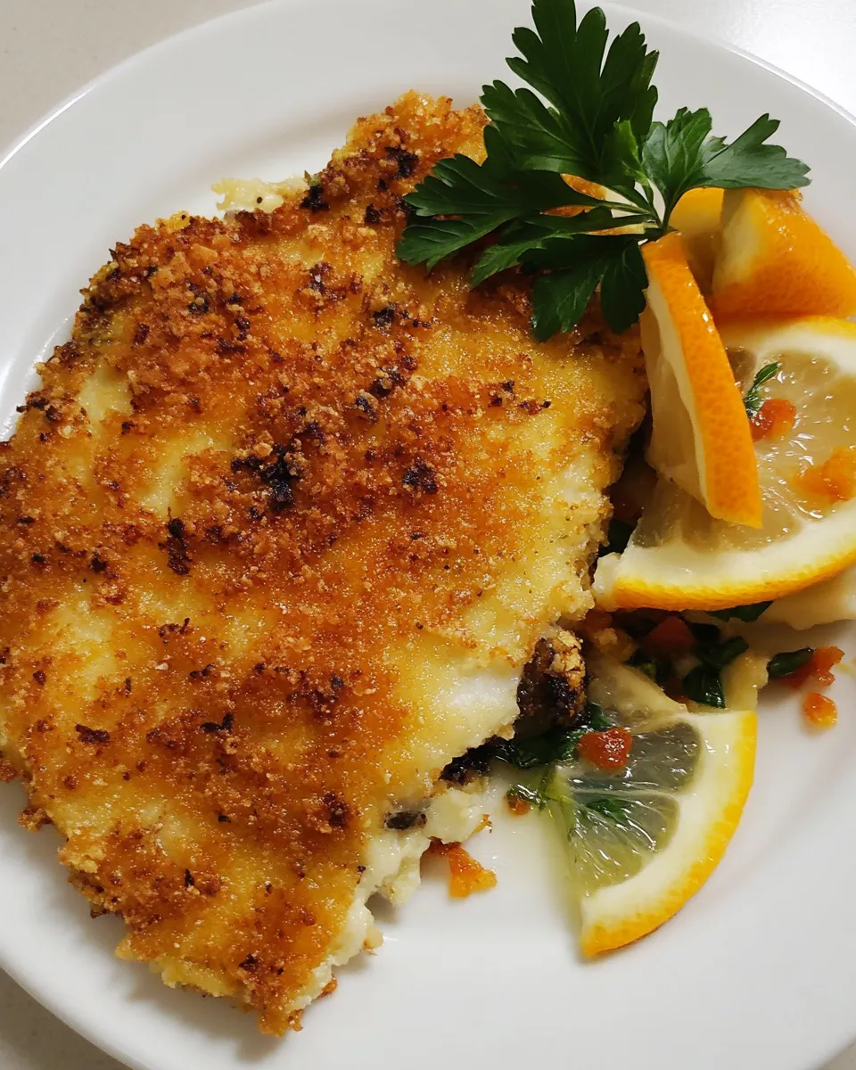 Homemade Breaded Orange Roughy recipe photo