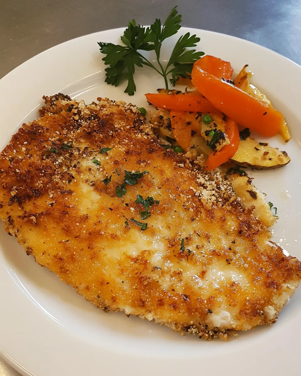 Easy Breaded Orange Roughy food shot