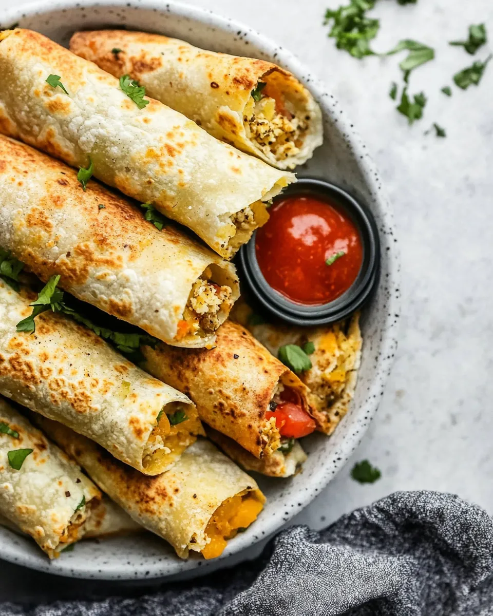 Homemade Breakfast Taquitos photo