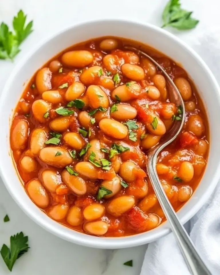 Homemade British Baked Beans recipe photo