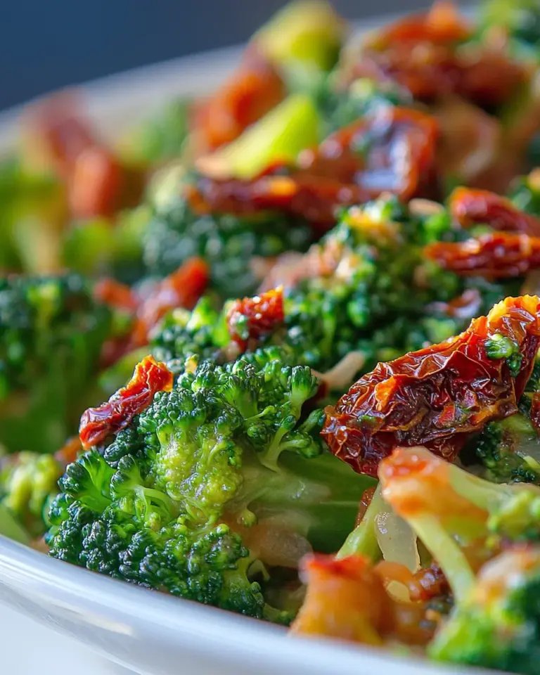 Delicious Broccoli & Sun-Dried Tomatoes recipe photo