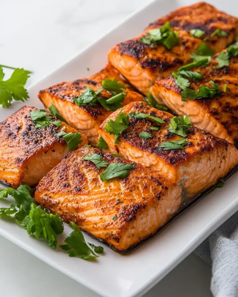 Homemade Broiled Salmon photo