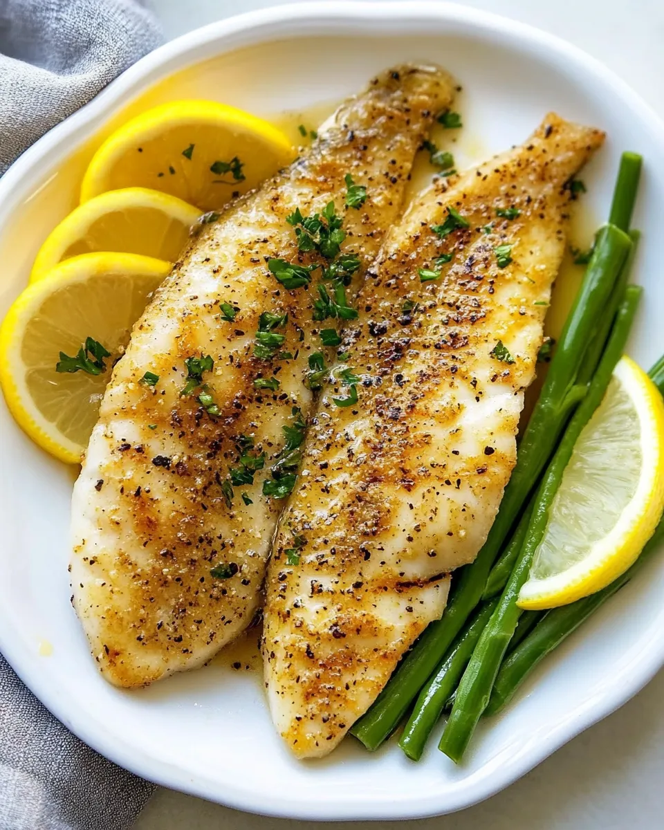 Delicious Broiled Tilapia with Garlic plate image