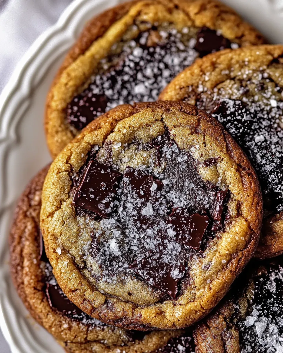 Classic Brown ButterMalted Chocolate Chunk Cookies. dish photo