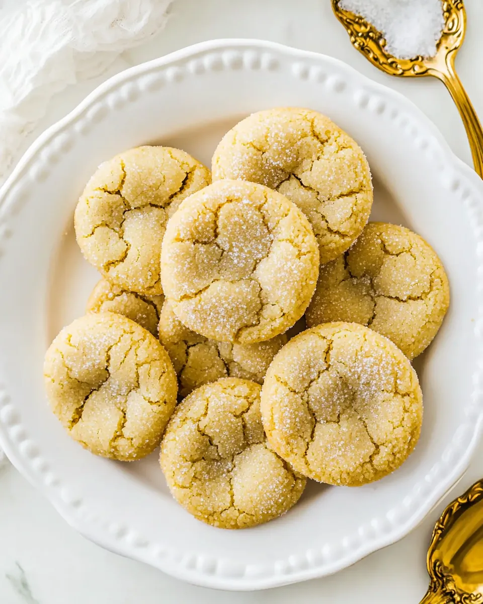 Delicious Brown Butter Sugar Cookies dish photo