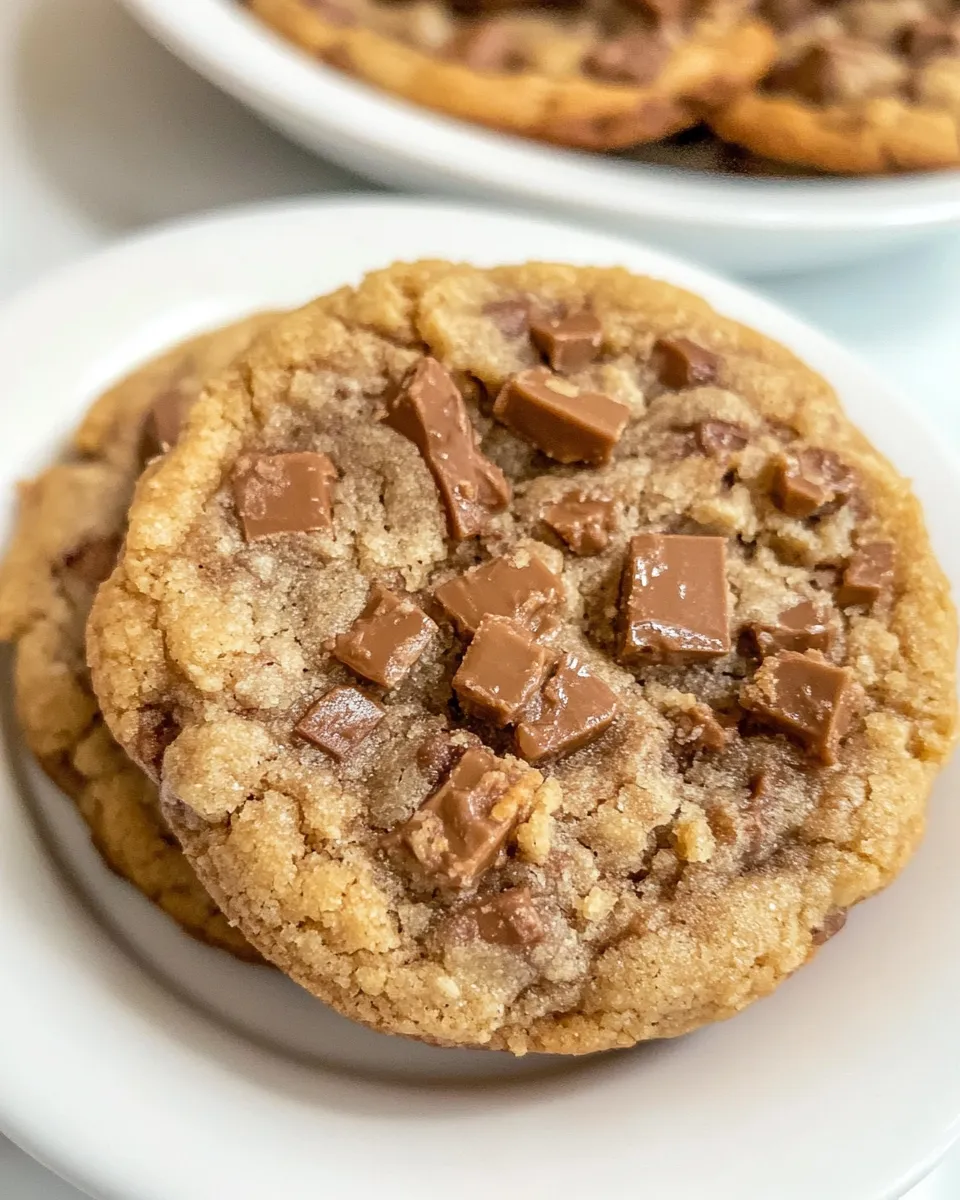 Classic Brown Butter Toffee Cookies recipe image