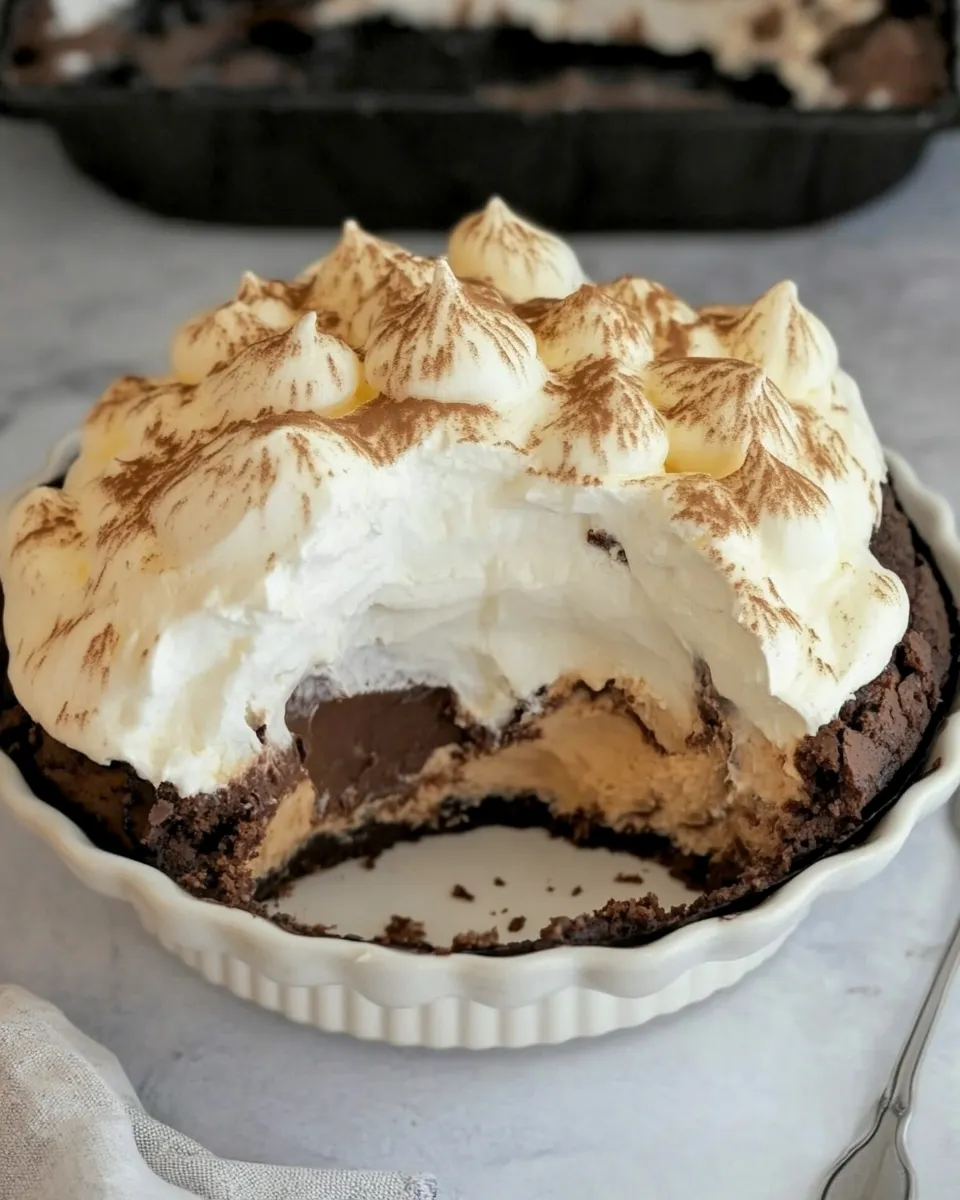 Classic Brownie Baked Alaska recipe image