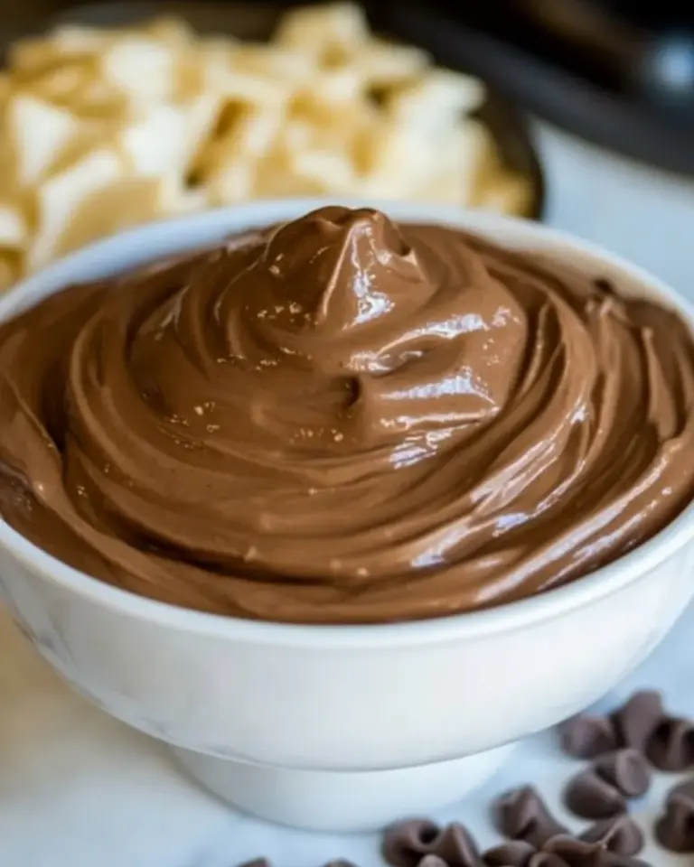 Homemade Brownie Batter Dip recipe photo