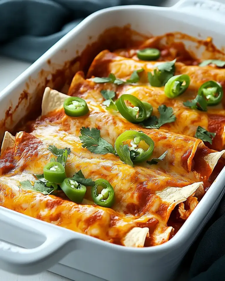 Homemade Buffalo Chicken Enchiladas Recipe photo