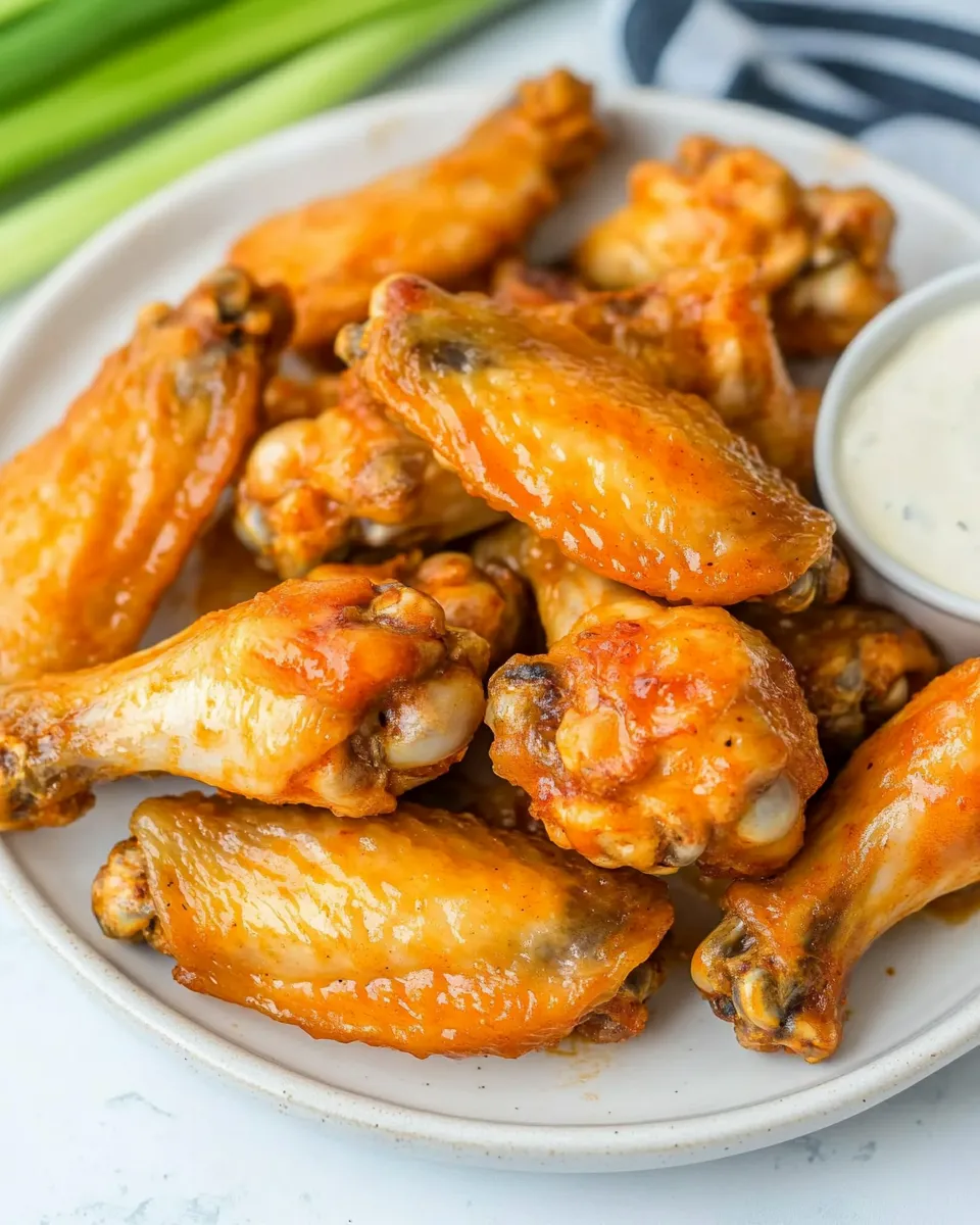 Easy Buffalo Chicken Wings Recipe recipe photo