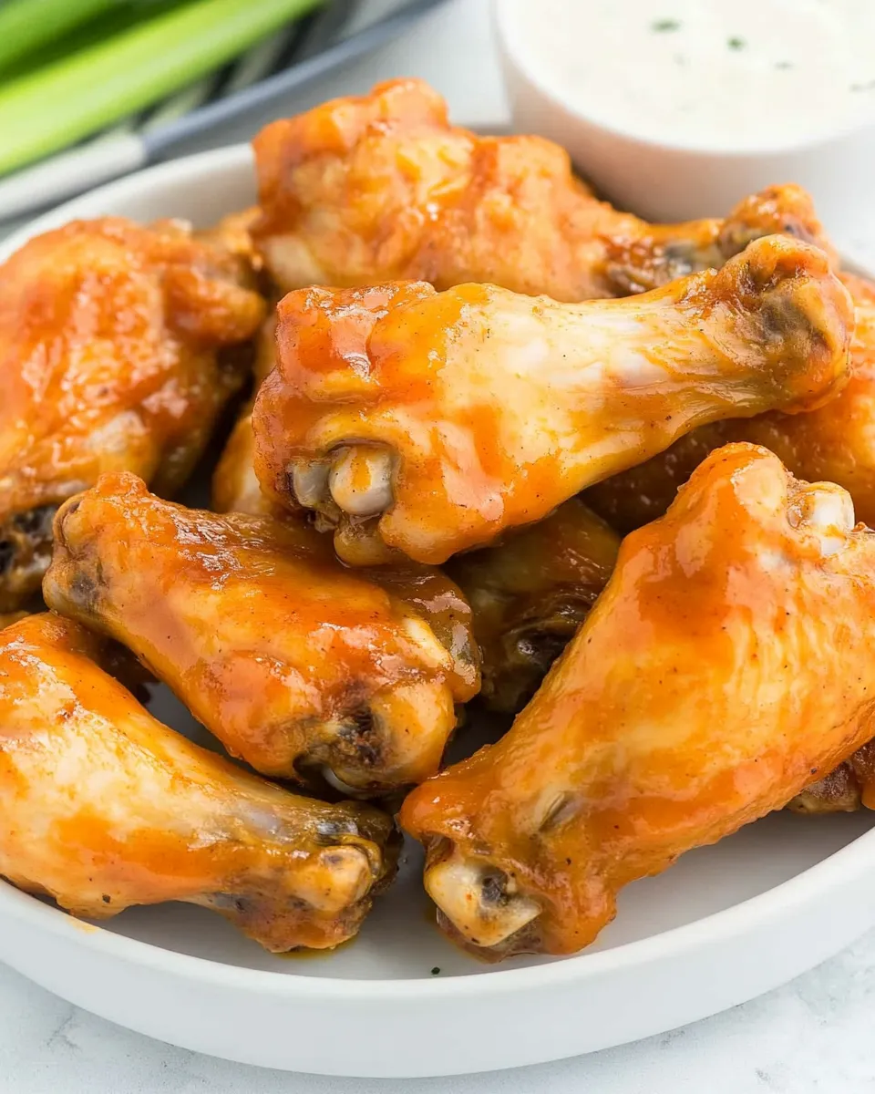 Delicious Buffalo Chicken Wings Recipe dish photo
