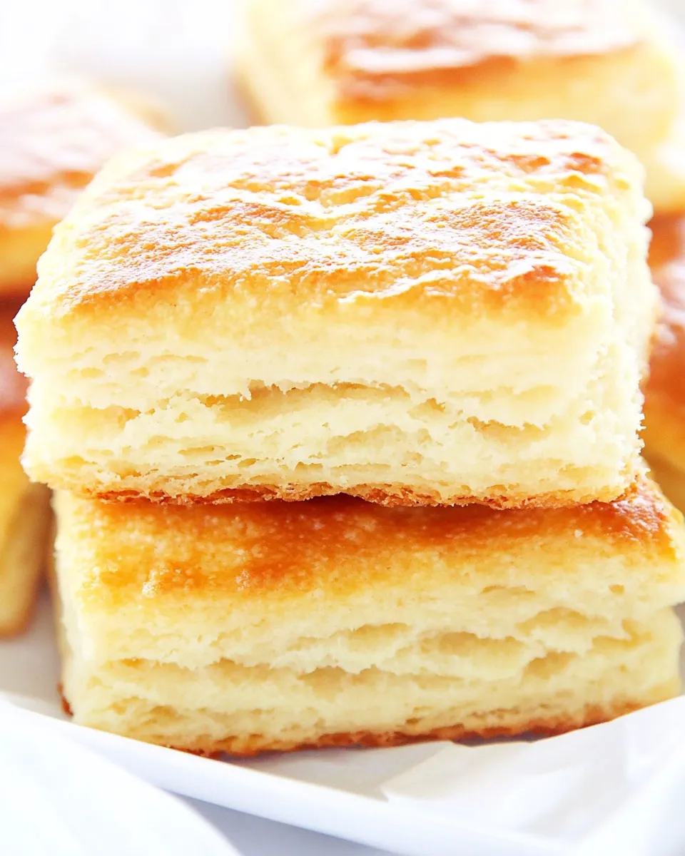 Easy Butter Swim Biscuits Recipe recipe photo