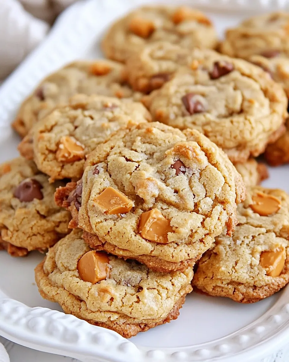 Easy Butterfinger Butterscotch Cookies recipe photo