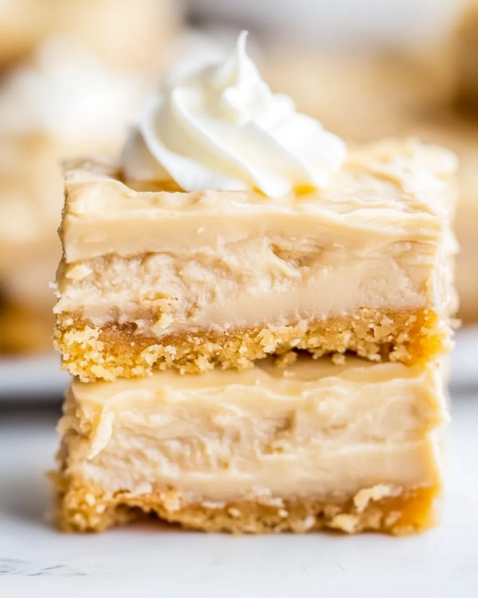 Homemade Butterscotch Blondies Recipe photo