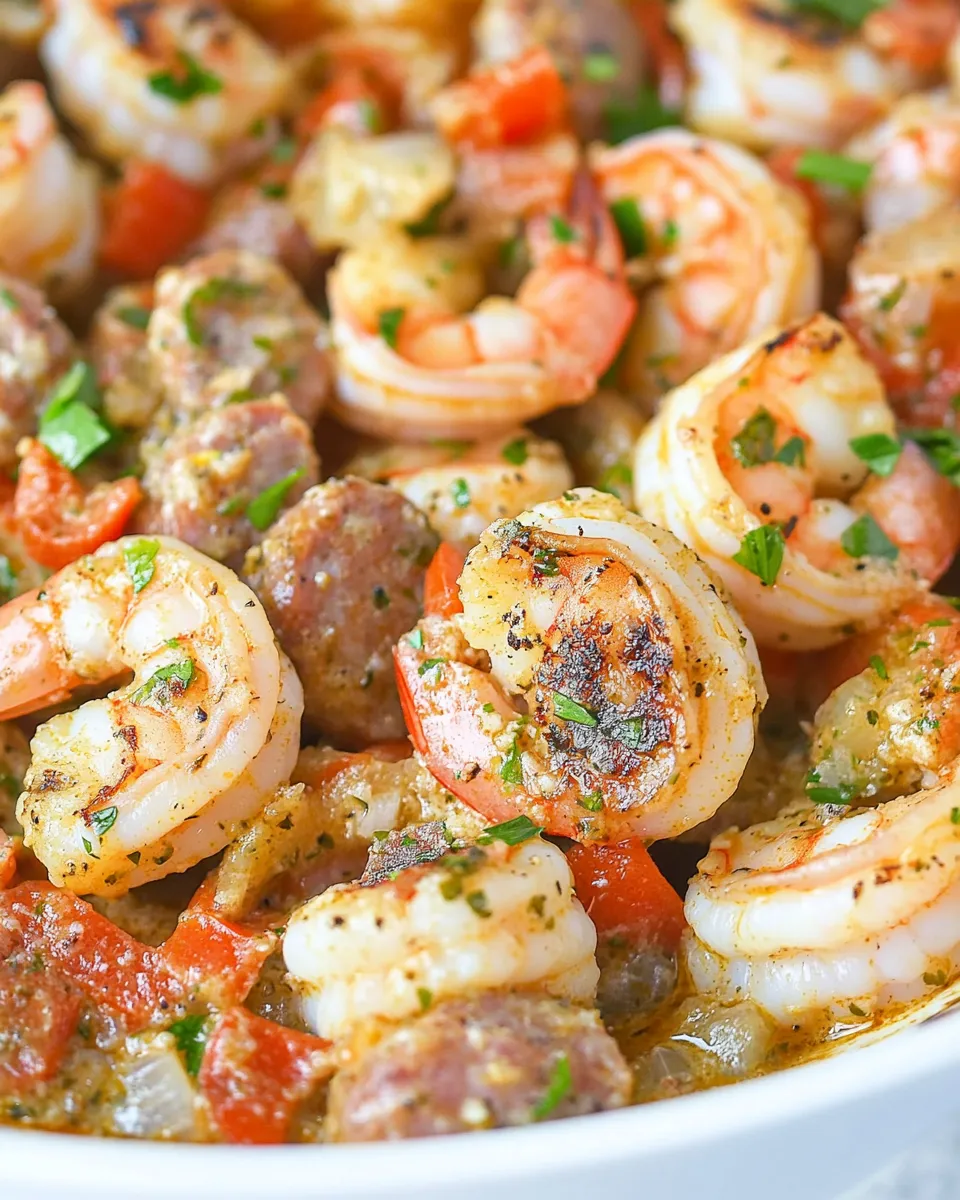 Homemade Cajun Shrimp and Sausage recipe photo