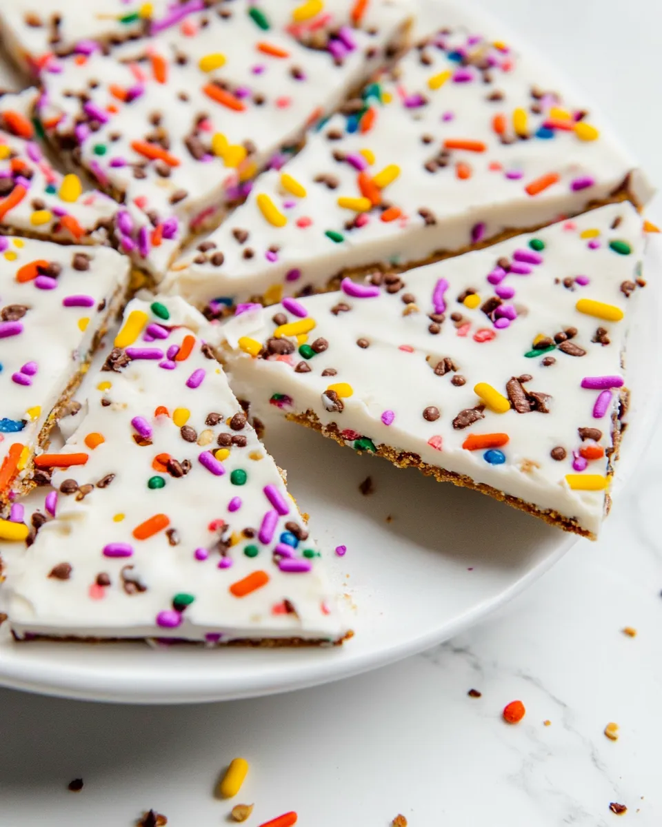 Classic Cake Batter Bark image