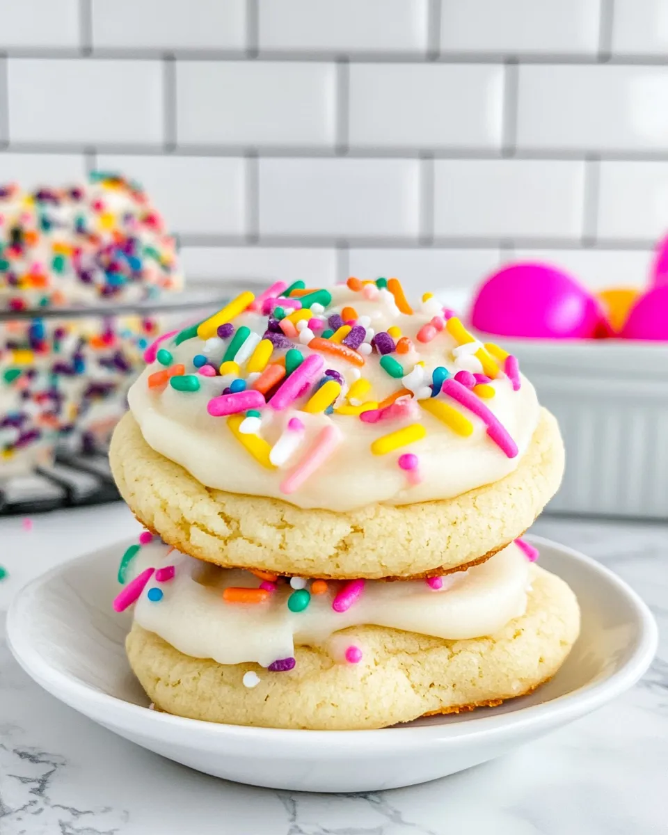 Classic Cake Mix Sugar Cookies recipe image