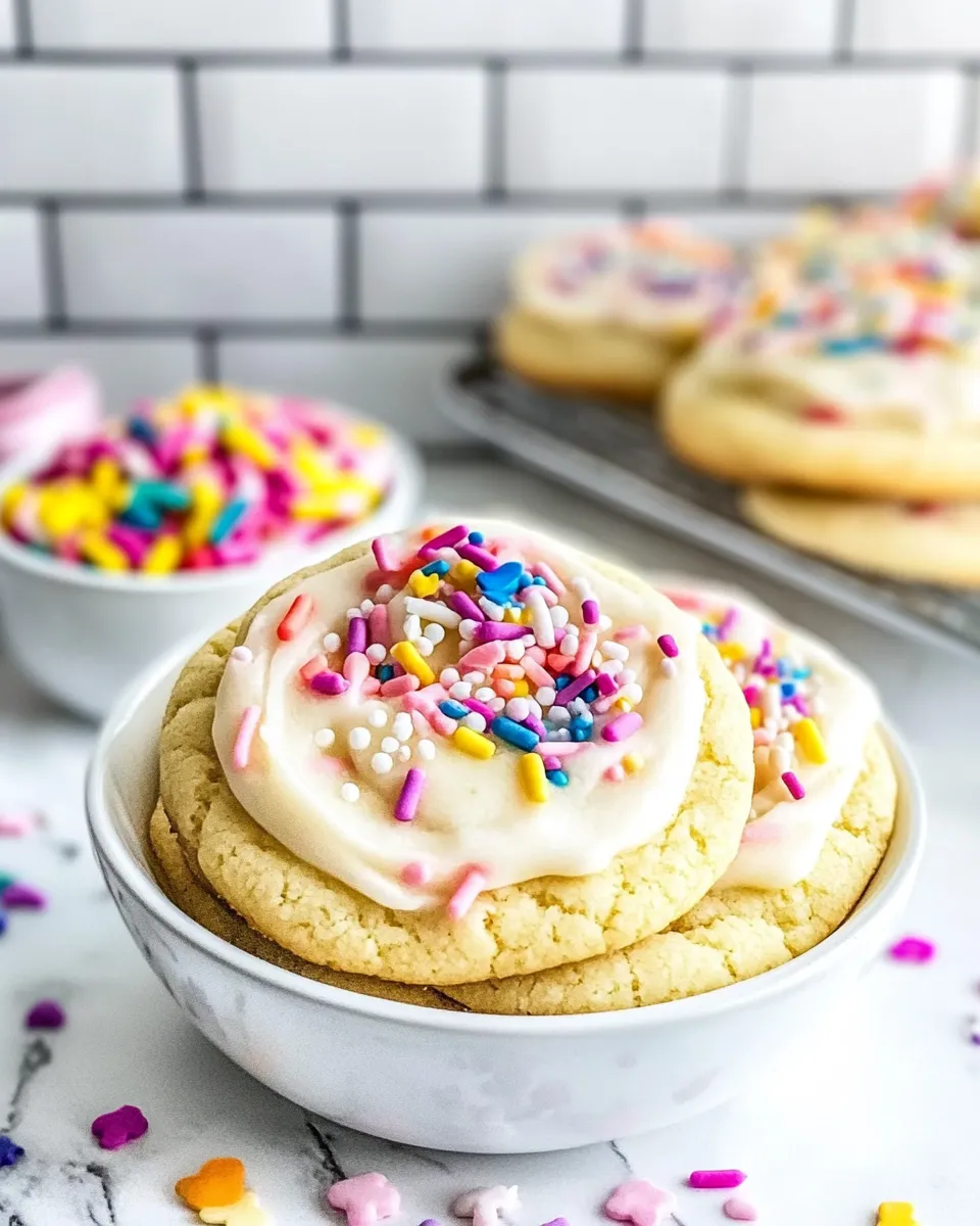 Easy Cake Mix Sugar Cookies dish photo