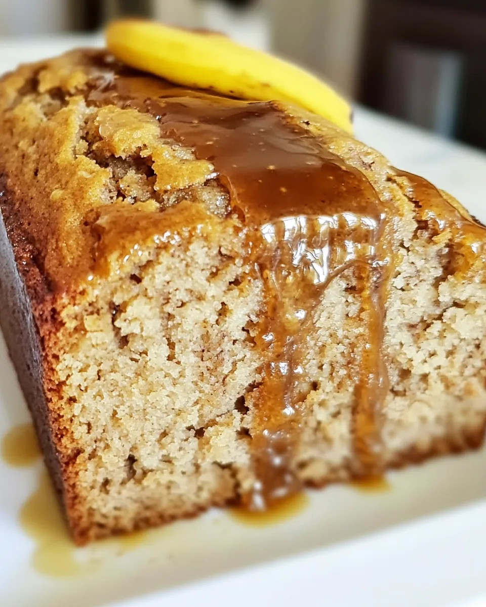 Homemade Caramelized Banana Bread photo