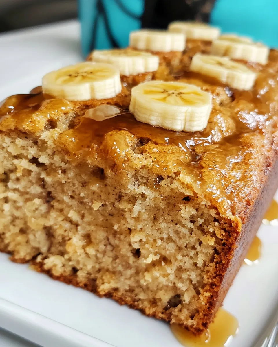 Classic Caramelized Banana Bread image