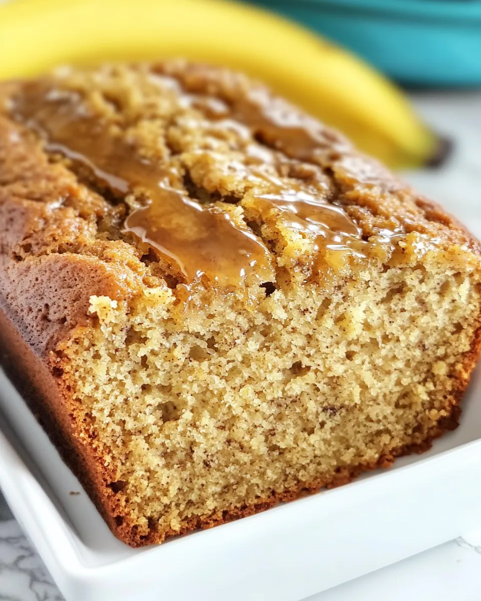 Easy Caramelized Banana Bread recipe photo