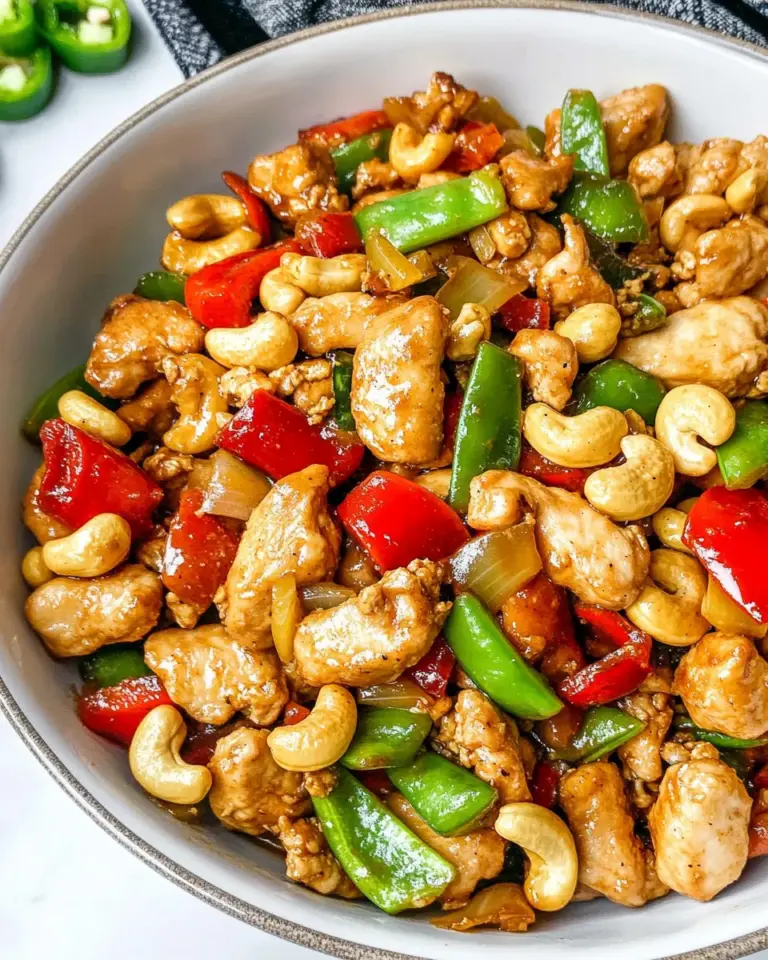 Homemade Cashew Chicken Stir Fry recipe photo