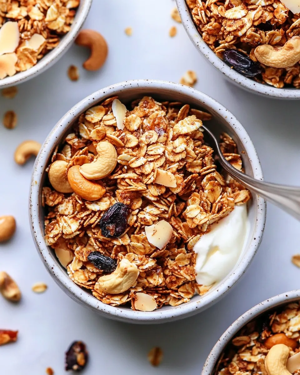 Delicious Cashew Coconut Granola image