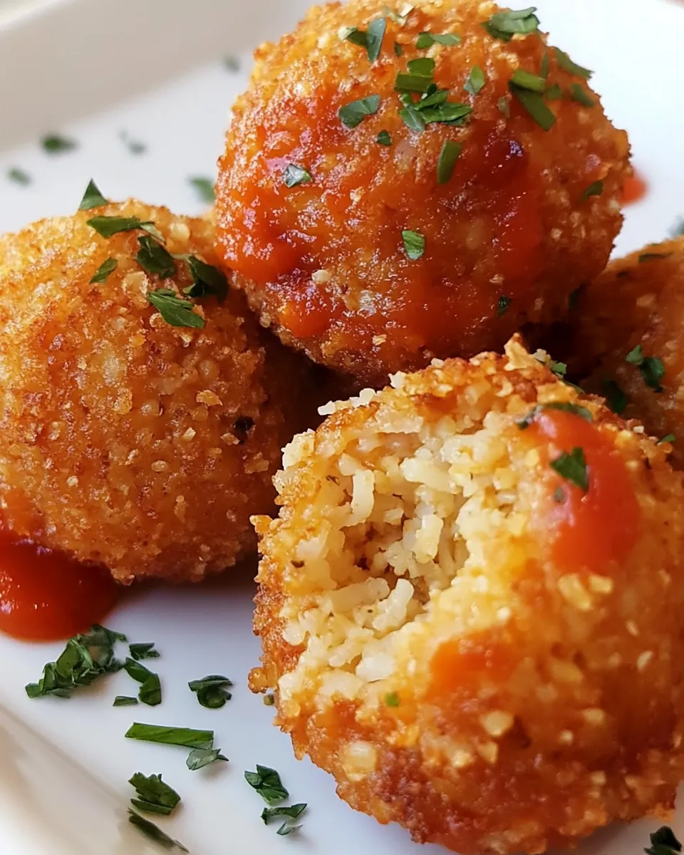 Classic Cauliflower Rice (Arancini) Balls dish photo