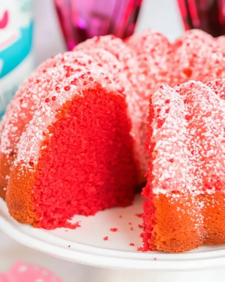 Homemade Cheerwine Bundt Cake photo