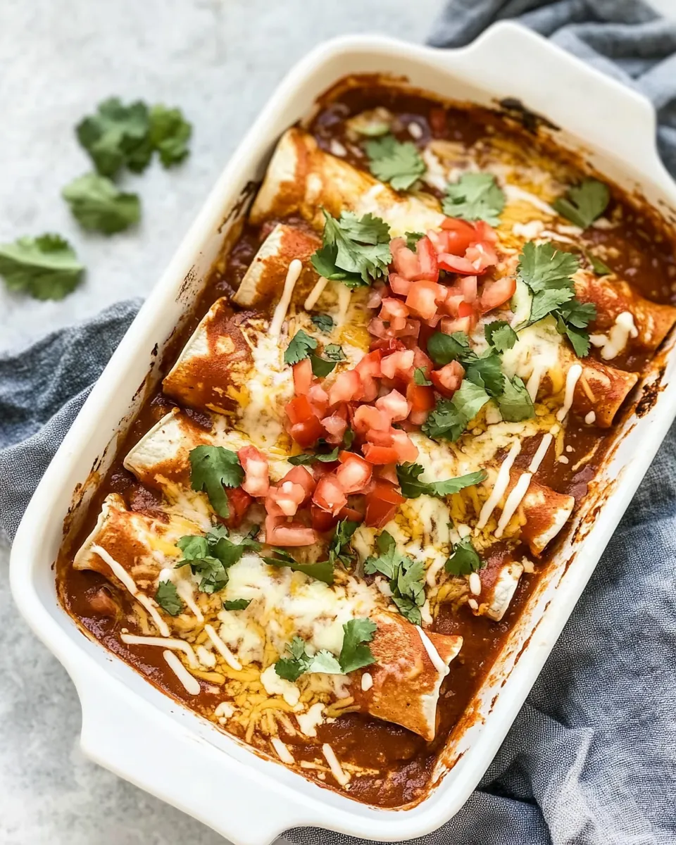 Classic Cheese Enchiladas dish photo